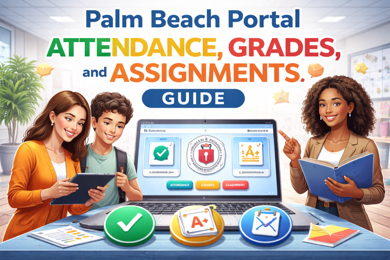 Palm Beach Portal Attendance, Grades, and Assignments Guide
