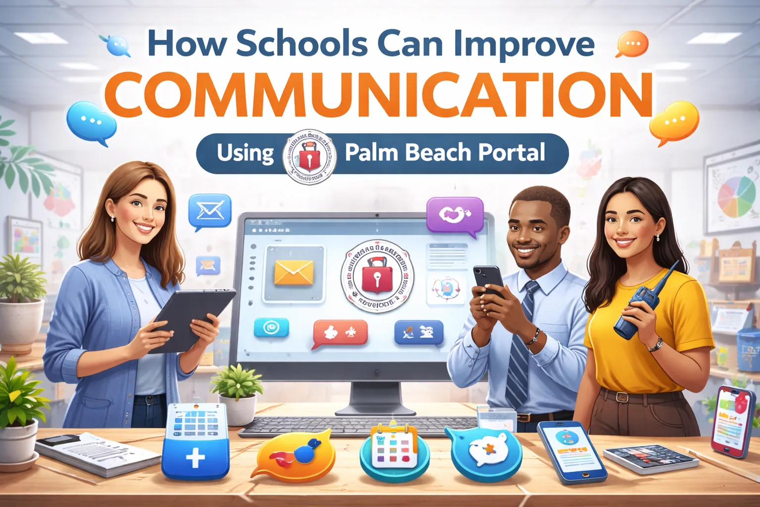 How Schools Can Improve Communication Using Palm Beach Portal