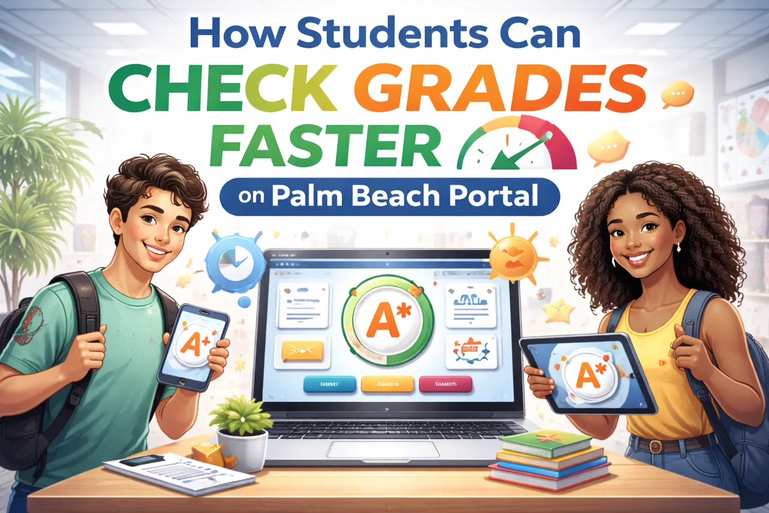 How Students Can Check Grades Faster on Palm Beach Portal