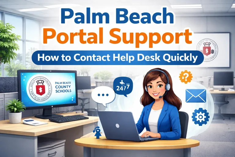 Palm Beach Portal Support: How to Contact Help Desk Quickly