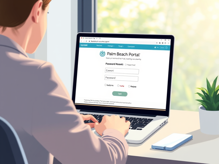 Palm Beach Portal Password Reset Guide
