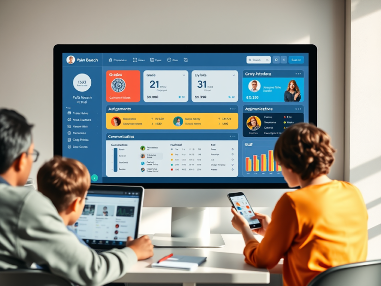 Palm Beach Portal Benefits for Students, Parents, and Staff